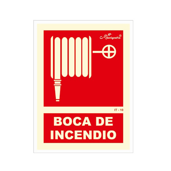 Carteles Fotoluminiscentes “Boca De Incendio”